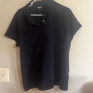 Lands End polo women’s XL dark blue